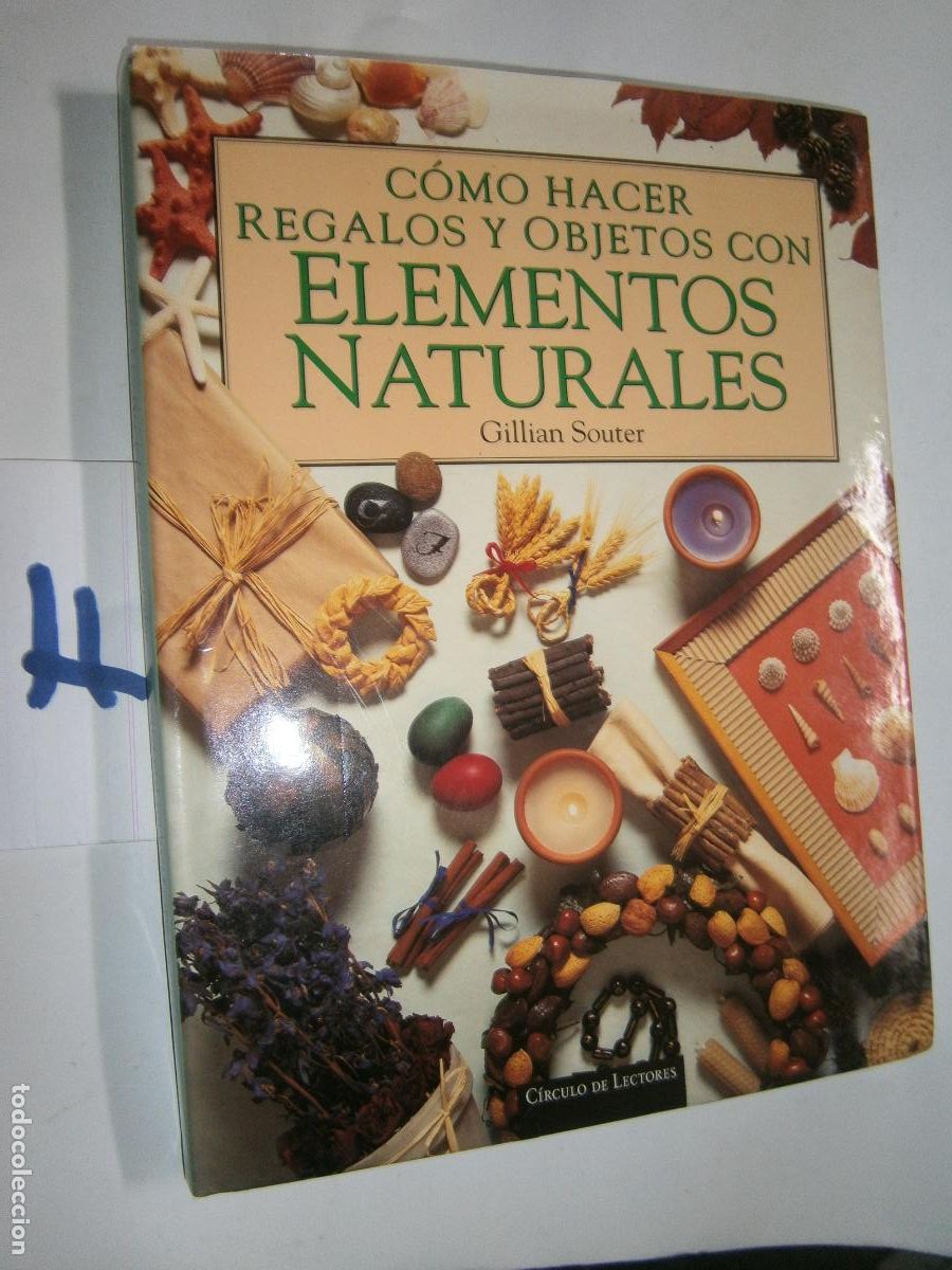 Libros de segunda mano: COMO HACER REGALOS Y OBJETOS CON ELEMENTOS NATURALES - Foto 1