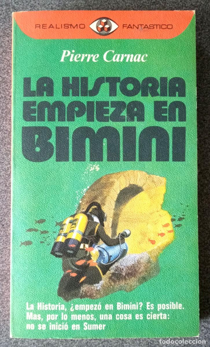 Libros de segunda mano: La Historia Empieza En Bimini Pierre Carnac - Foto 1