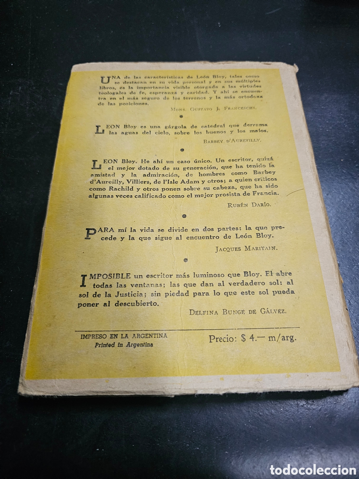 Libros de segunda mano: EL VIEJO DE LA MONTA&Ntilde;A - LEON BLOY - - Foto 5