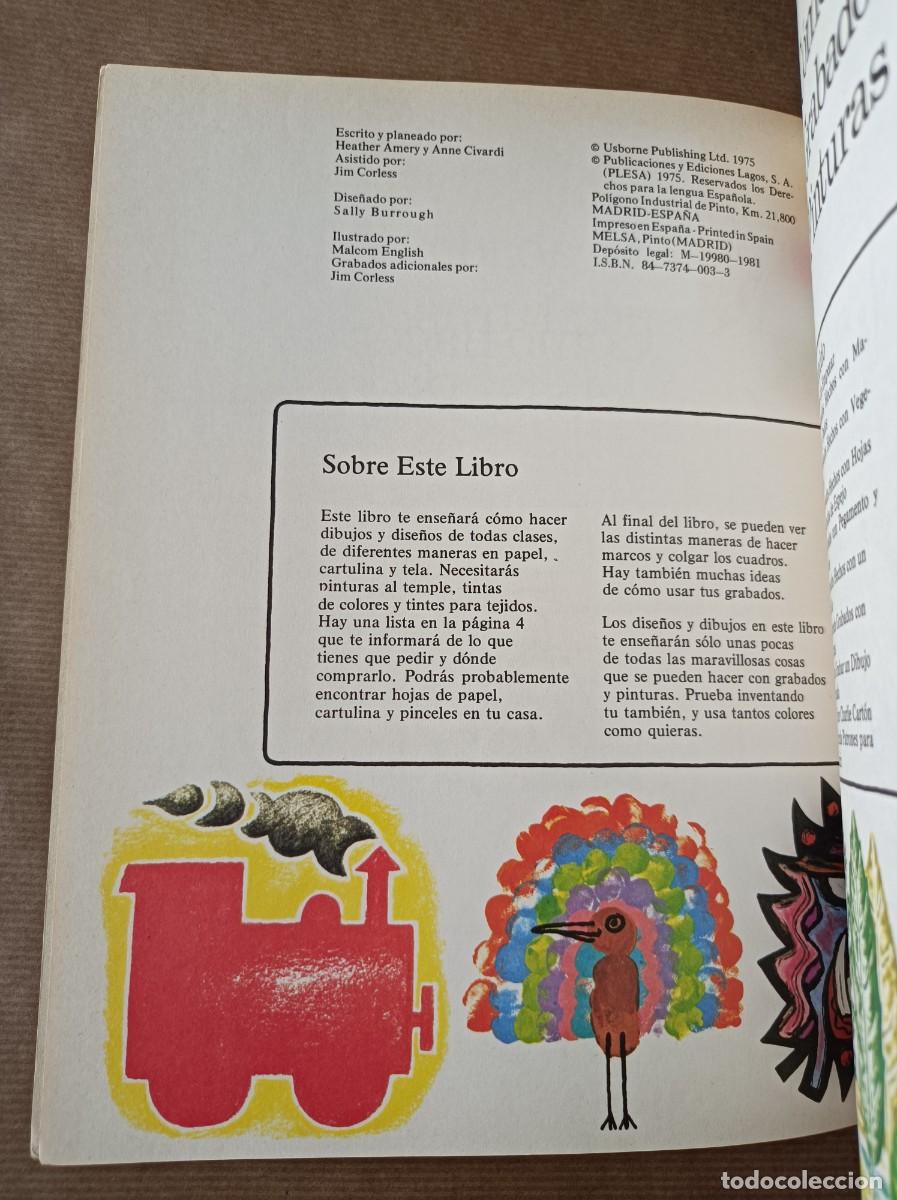 Libros de segunda mano: LIBRO PLESA C&Oacute;MO HACER GRABADOS Y PINTURAS - Foto 8