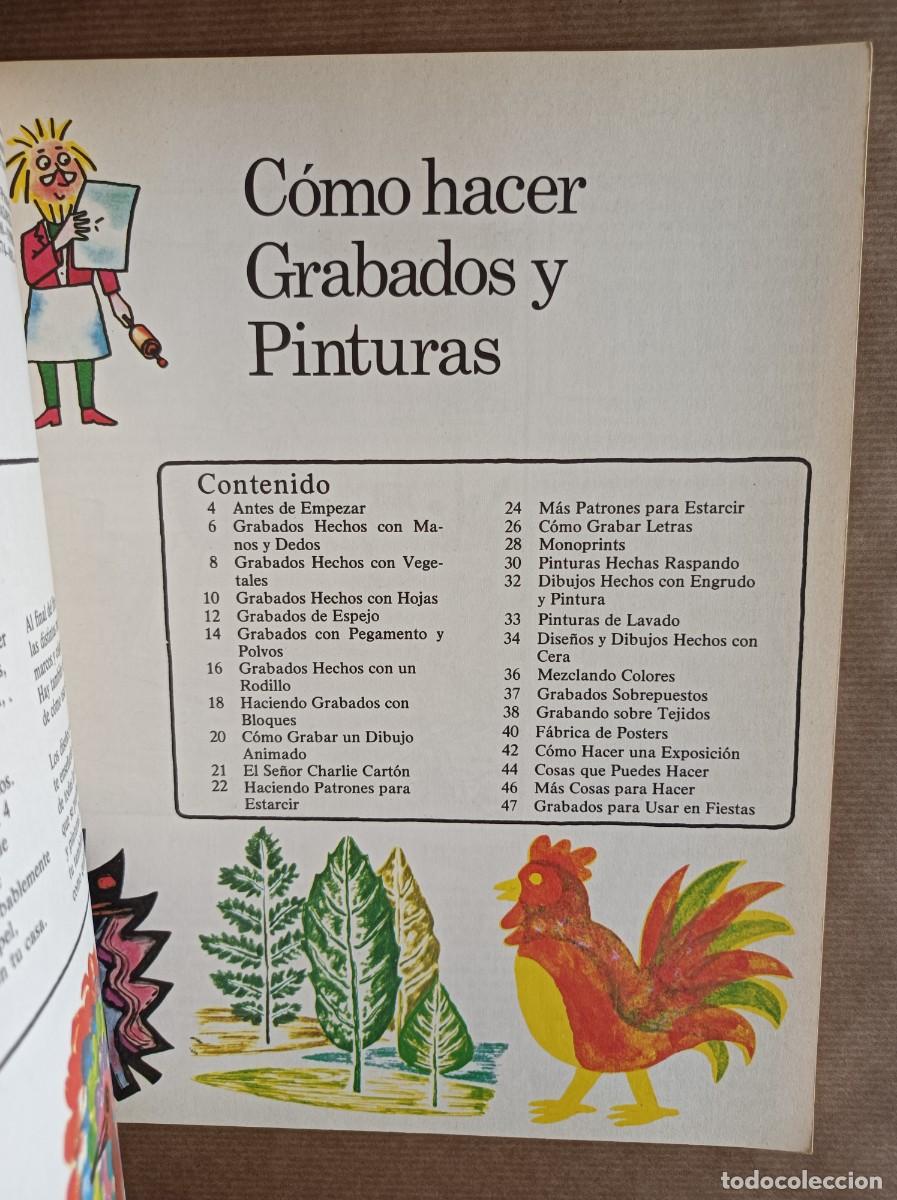 Libros de segunda mano: LIBRO PLESA C&Oacute;MO HACER GRABADOS Y PINTURAS - Foto 9