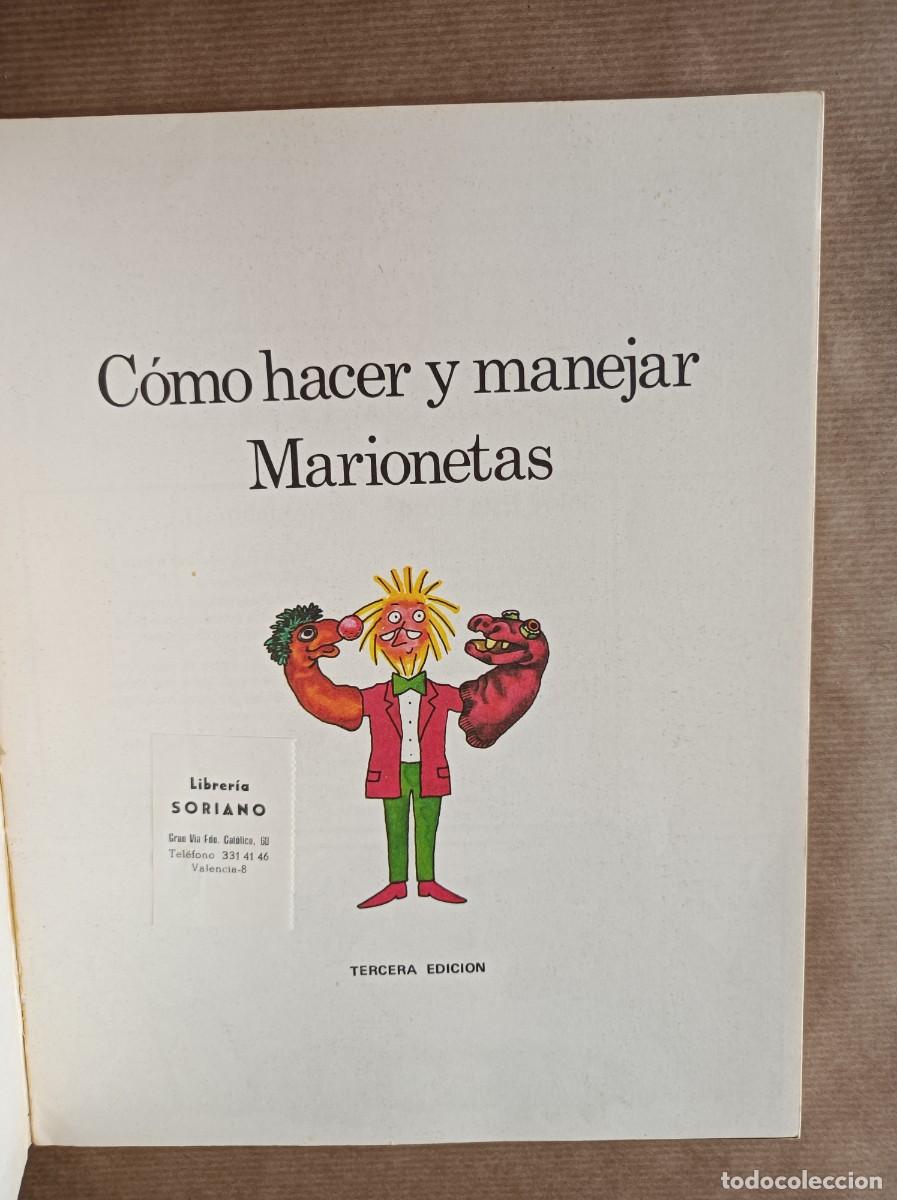 Libros de segunda mano: LIBRO PLESA C&Oacute;MO HACER MARIONETAS - Foto 13