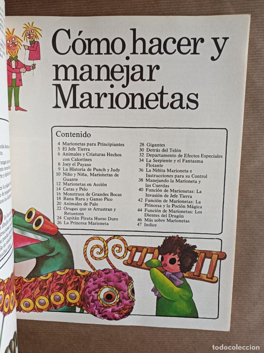 Libros de segunda mano: LIBRO PLESA C&Oacute;MO HACER MARIONETAS - Foto 15