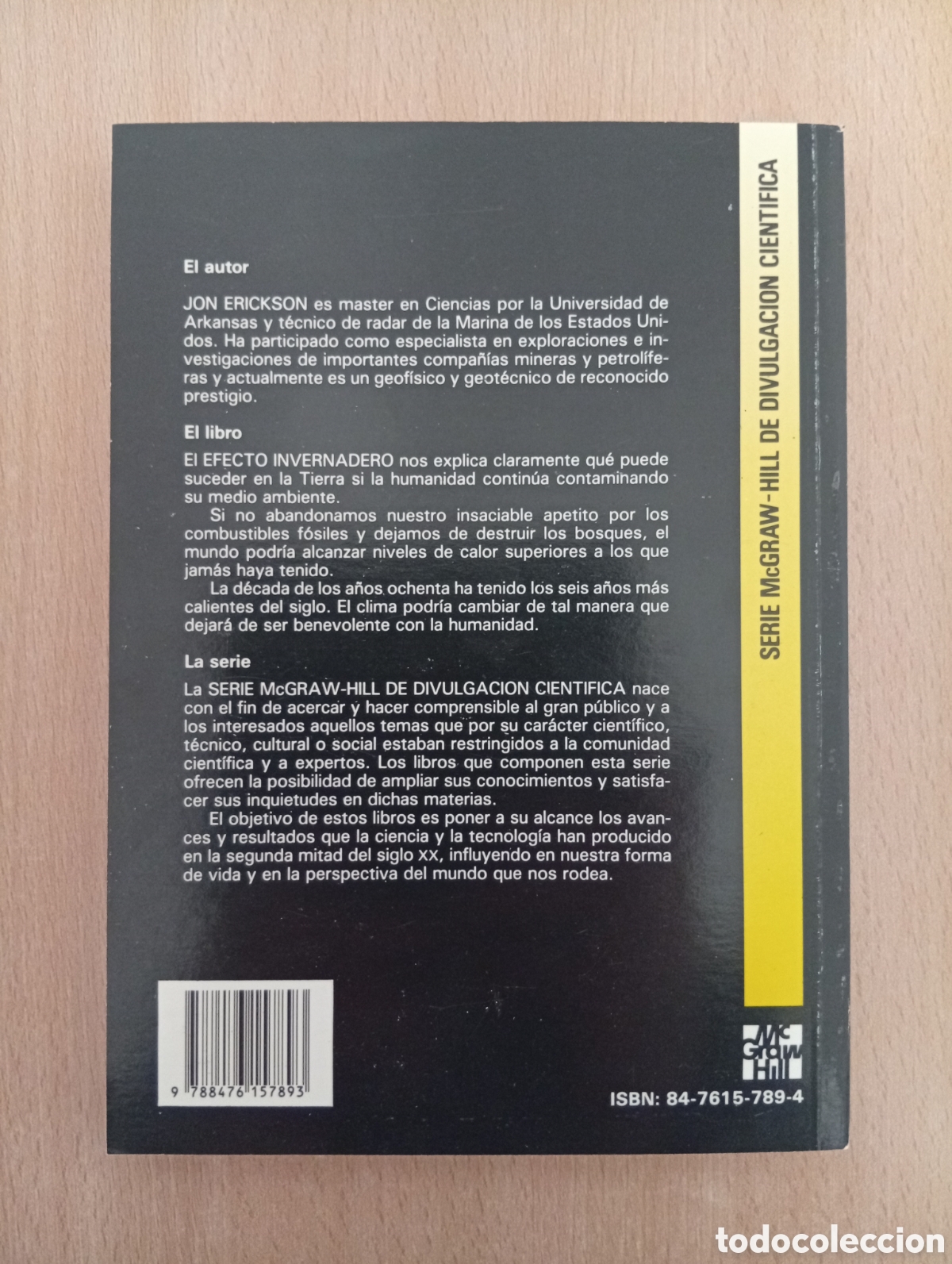 Libros de segunda mano: EL MISTERIO DE LOS OC&Eacute;ANOS + EL EFECTO INVERNADERO + LAS TORMENTAS. Jon Erickson - Foto 11