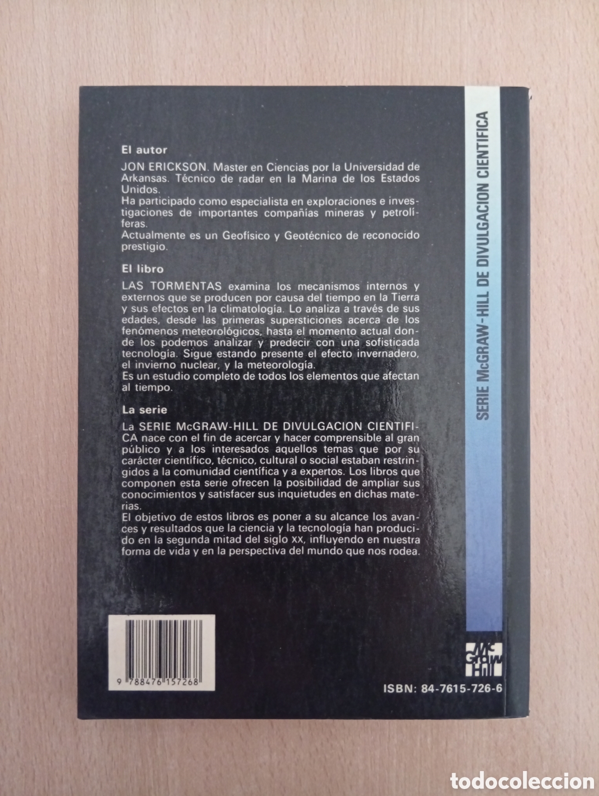 Libros de segunda mano: EL MISTERIO DE LOS OC&Eacute;ANOS + EL EFECTO INVERNADERO + LAS TORMENTAS. Jon Erickson - Foto 19