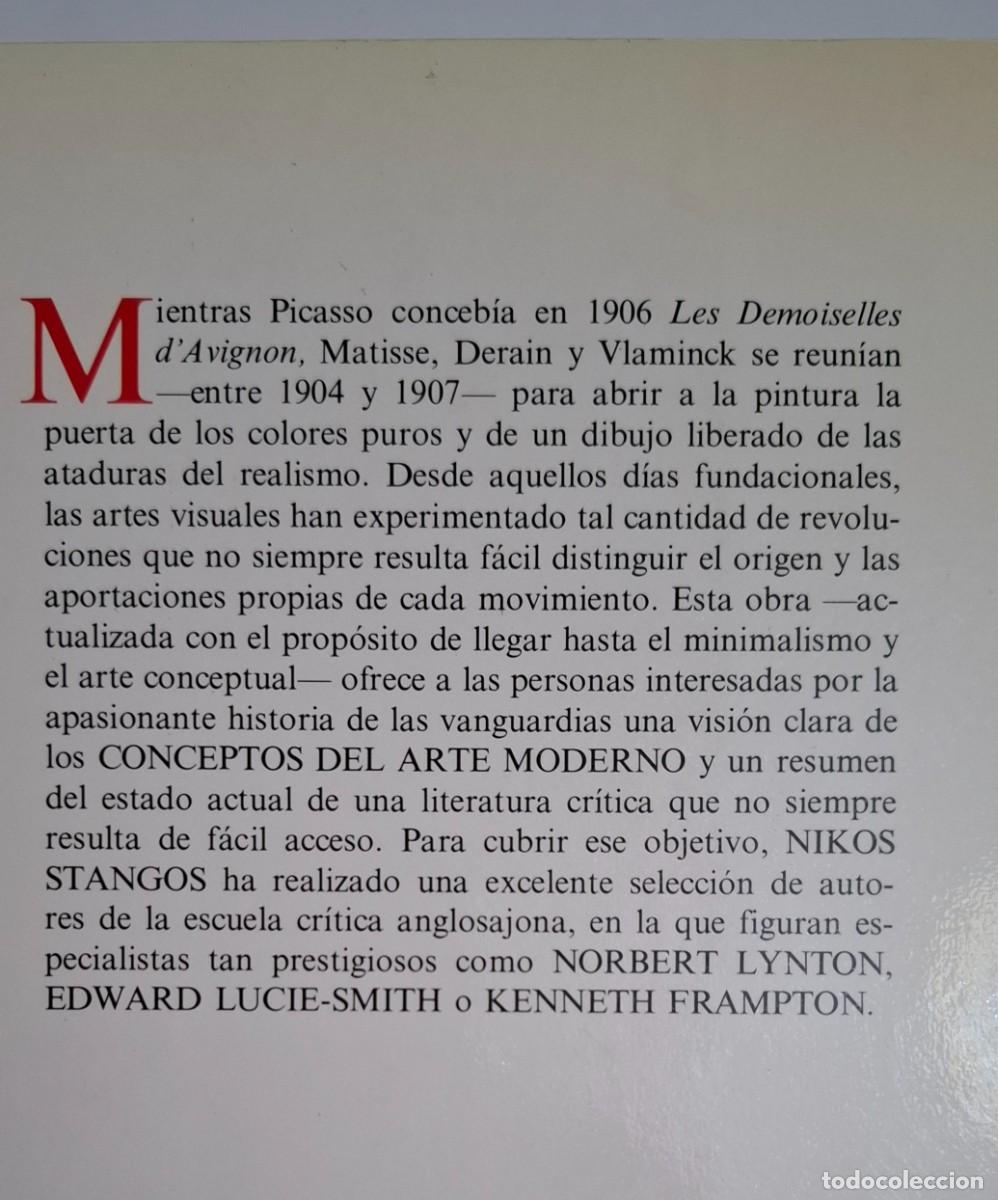 Libros de segunda mano: NIKOS STANGOS: CONCEPTOS DE ARTE MODERNO - Foto 2