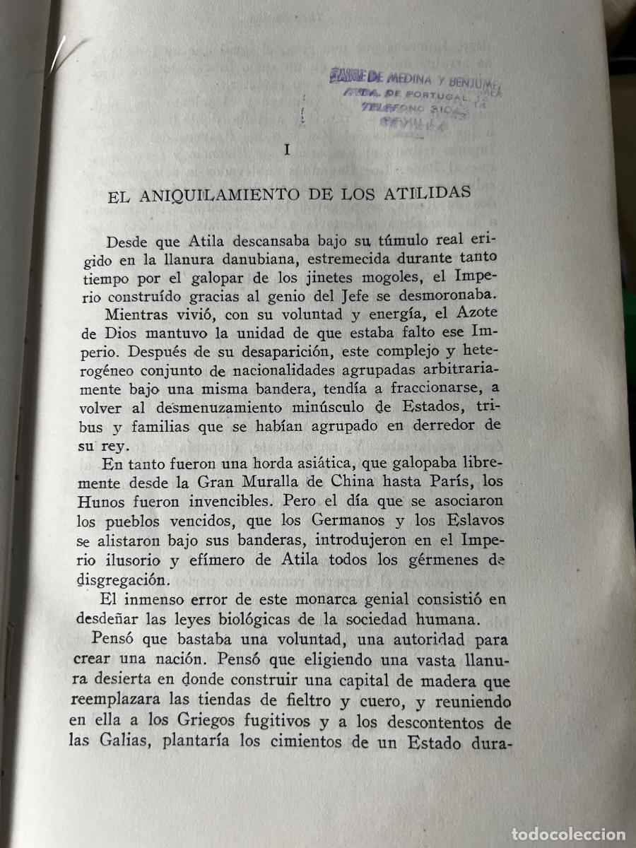 Libros de segunda mano: MARCEL BRION. TEODORICO. UN CONDUCTOR DE MULTITUDES. 1943 - Foto 11