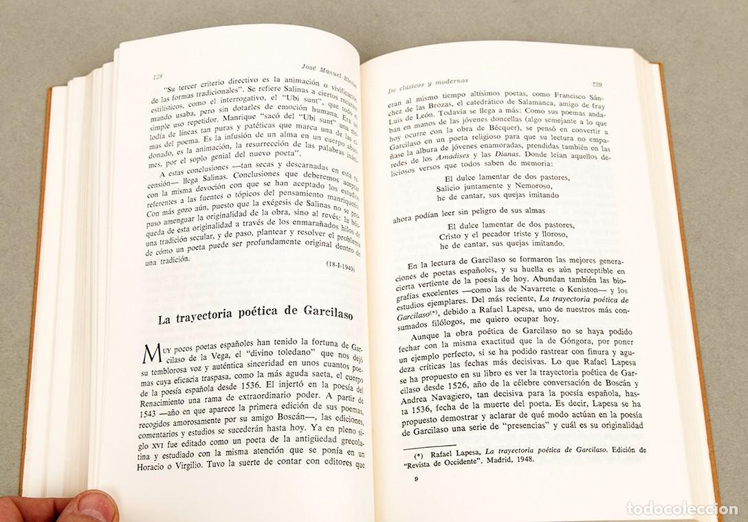 Libros de segunda mano: Jos&eacute; Manuel Blecua - La vida como discurso - 1980 - Dedicatoria aut&oacute;grafa - Foto 8