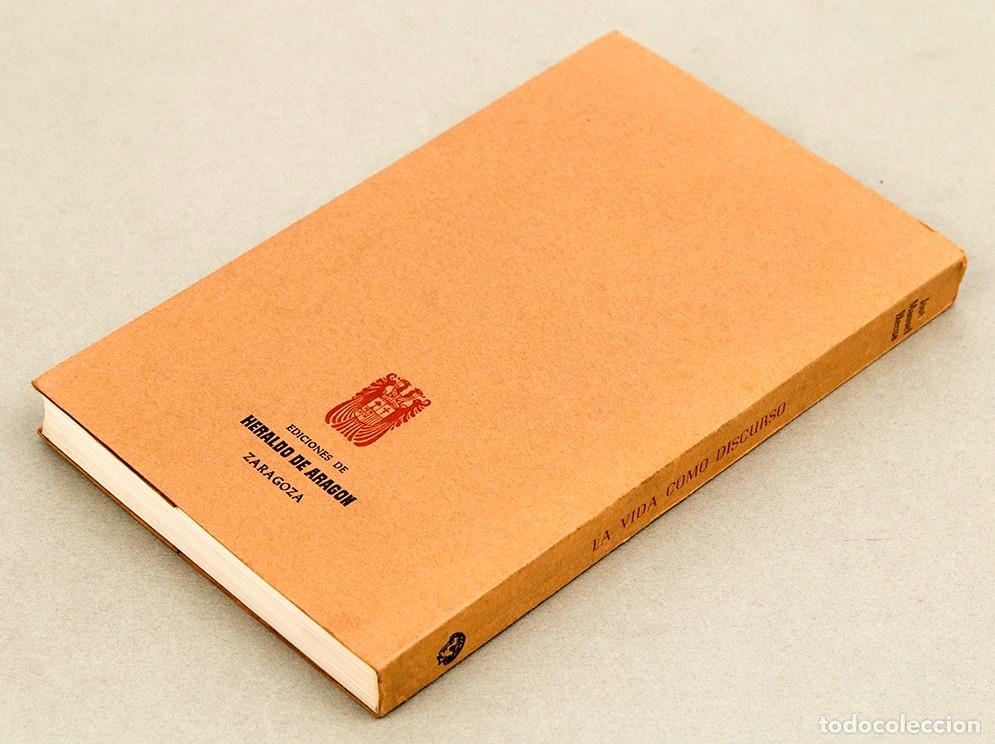 Libros de segunda mano: Jos&eacute; Manuel Blecua - La vida como discurso - 1980 - Dedicatoria aut&oacute;grafa - Foto 9