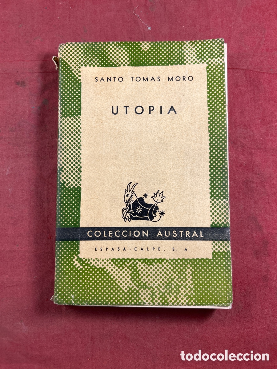 Libros de segunda mano: Santo Tom&aacute;s Moro. UTOPIA - Foto 1