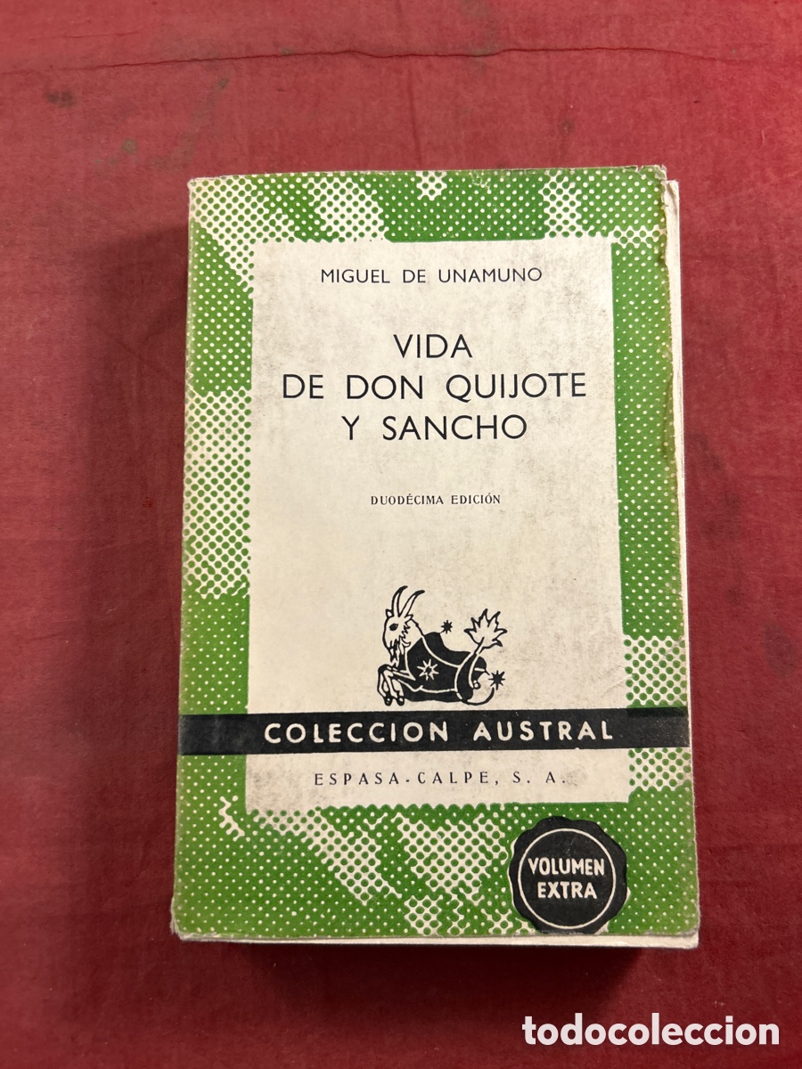 Libros de segunda mano: VIDA DE DON QUIJOTE Y SANCHO MIGUEL DE UNAMUNO - Foto 1