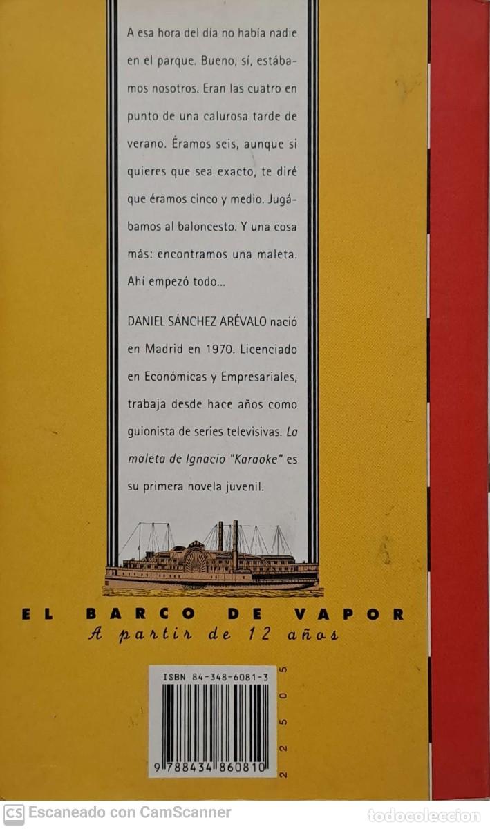 Libros de segunda mano: La maleta de Ignacio Karaoke - Daniel S&aacute;nchez Ar&eacute;valo - Foto 2