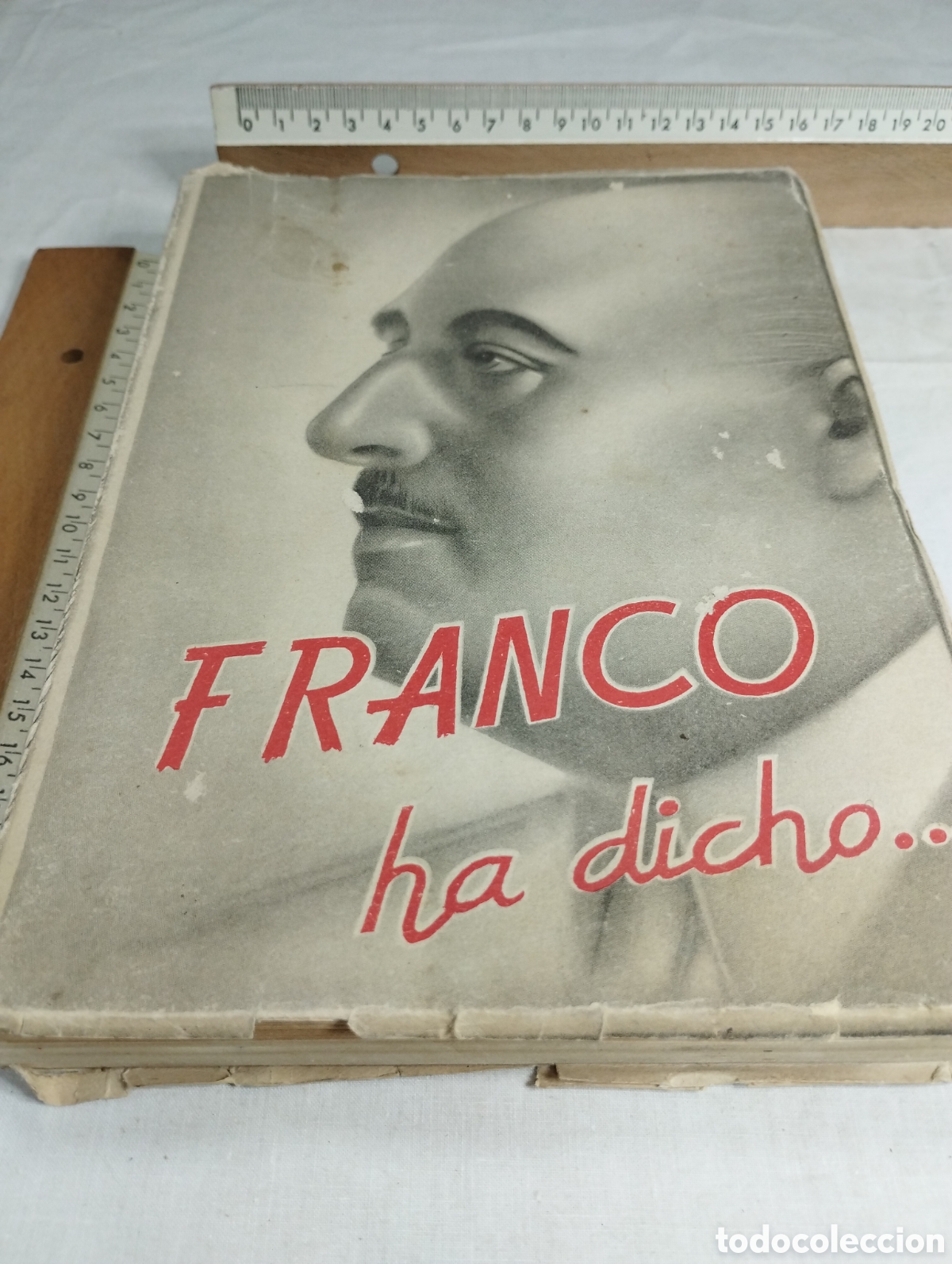 Libros de segunda mano: Franco ha dicho. Recopilaci&oacute;n de declaraciones. 1947 - Foto 1