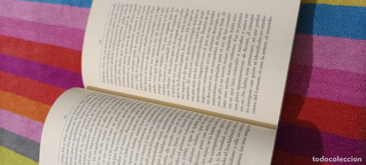 Libros de segunda mano: Negra espalda del tiempo. Javier Mar&iacute;as. - Foto 3