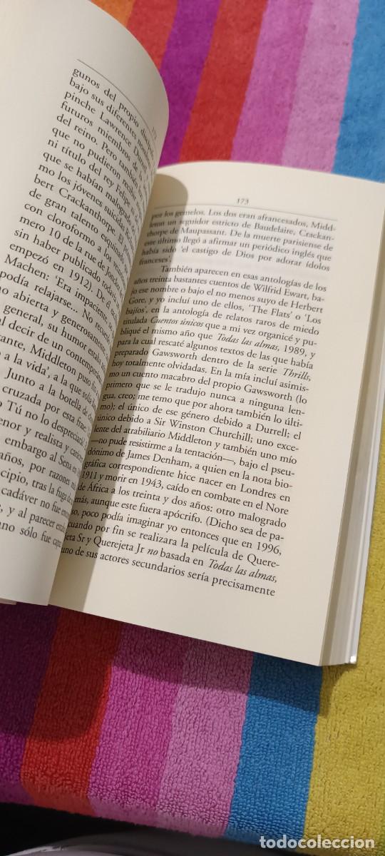 Libros de segunda mano: Negra espalda del tiempo. Javier Mar&iacute;as. - Foto 6