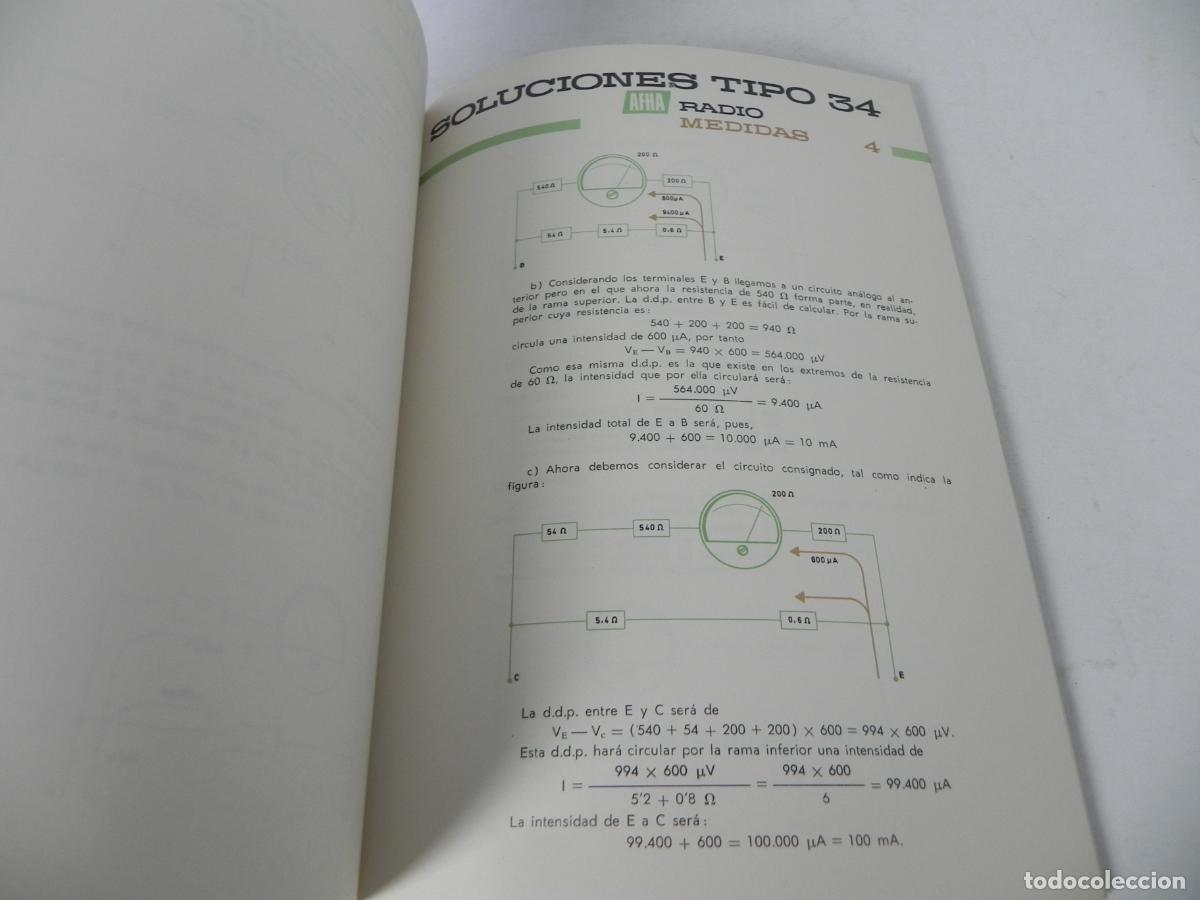 Libros de segunda mano: SOLUCIONES TIPO PARA RADIOT&Eacute;CNICOS (AFHA -1977) - Foto 6