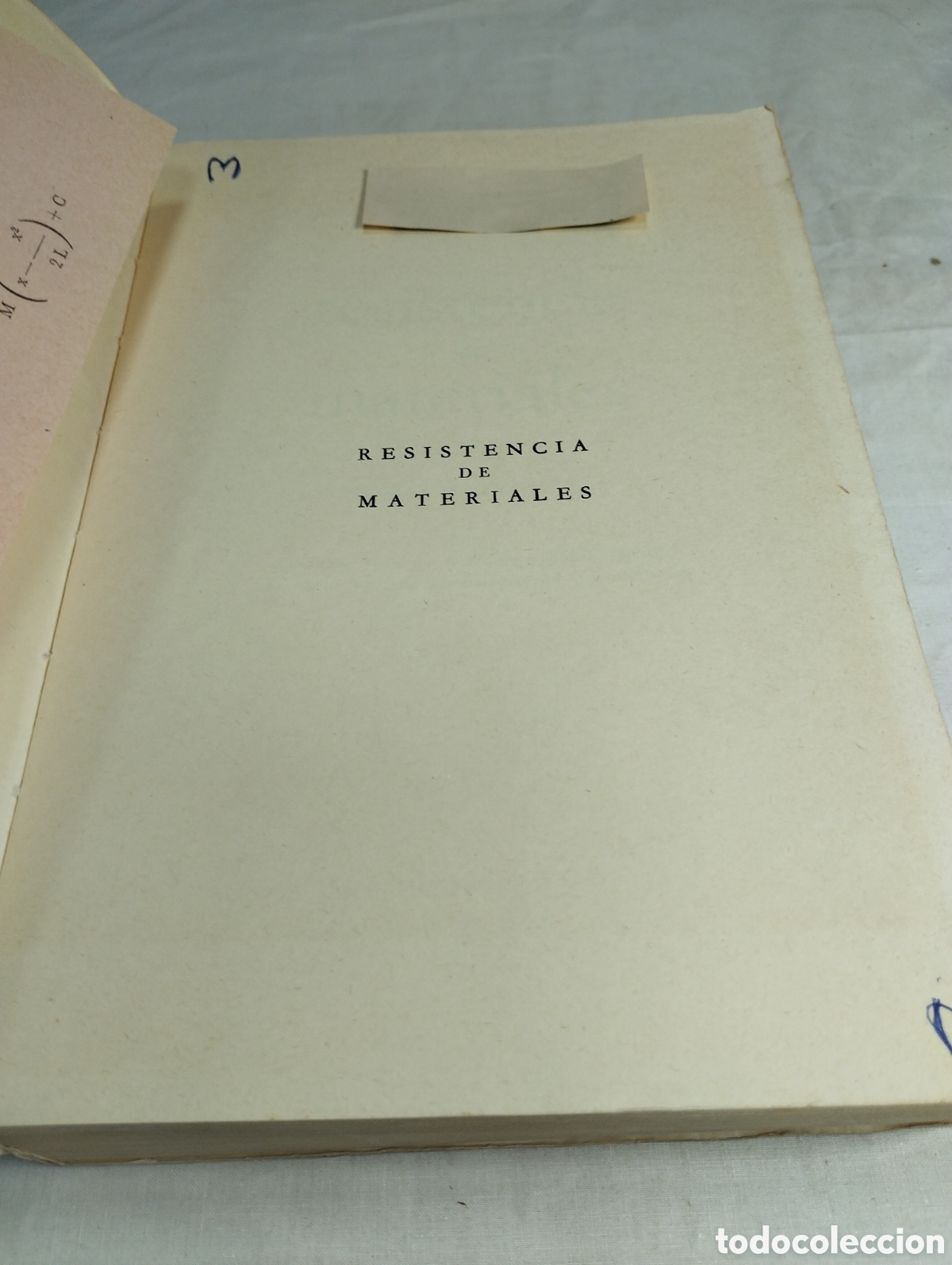 Libros de segunda mano: Resistencia de materiales. T. P&eacute;rez White, 1970 - Foto 2