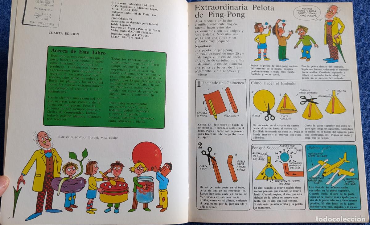 Libros de segunda mano: C&oacute;mo hacer experimentos - PLESA - Ediciones SM (1986) - Foto 3