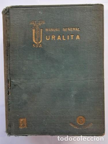 Libros de segunda mano: MANUAL GENERAL URALITA. (Manuales t&eacute;cnicos, 1956) - Foto 1