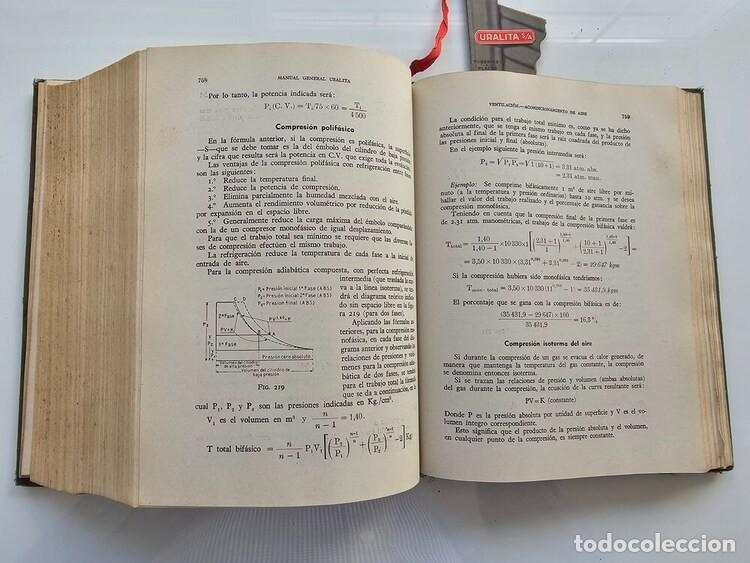 Libros de segunda mano: MANUAL GENERAL URALITA. (Manuales t&eacute;cnicos, 1956) - Foto 8
