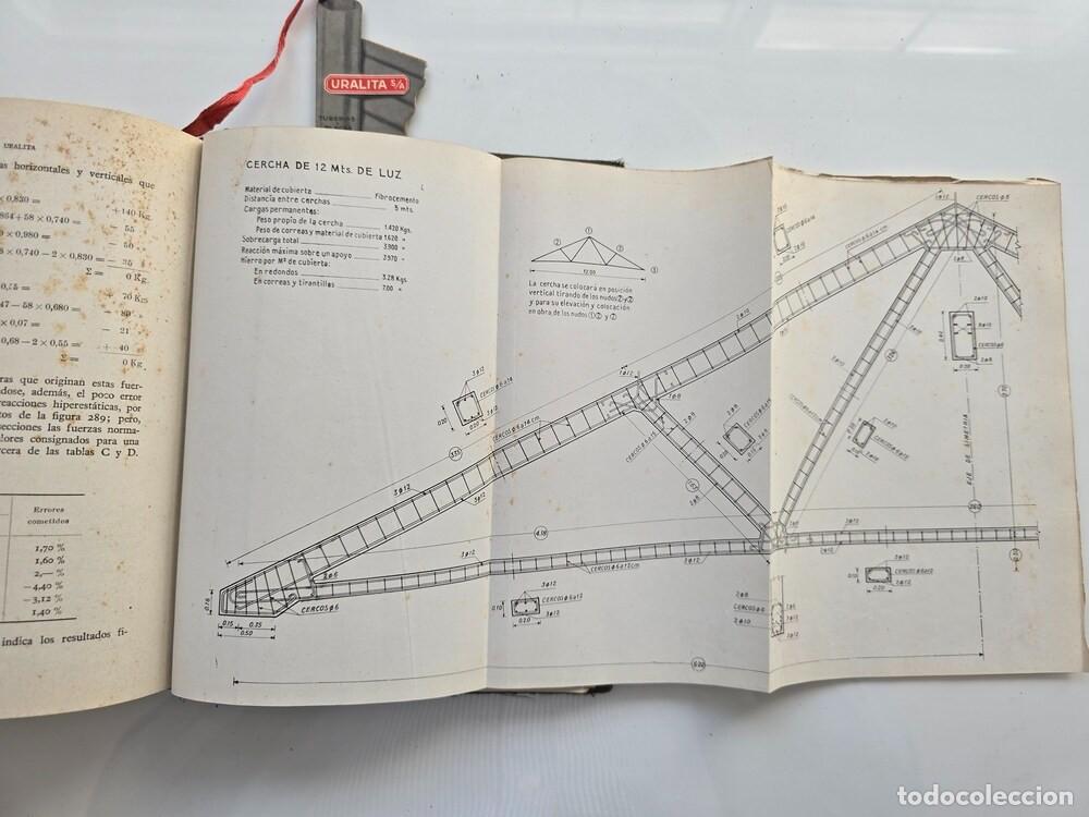 Libros de segunda mano: MANUAL GENERAL URALITA. (Manuales t&eacute;cnicos, 1956) - Foto 10
