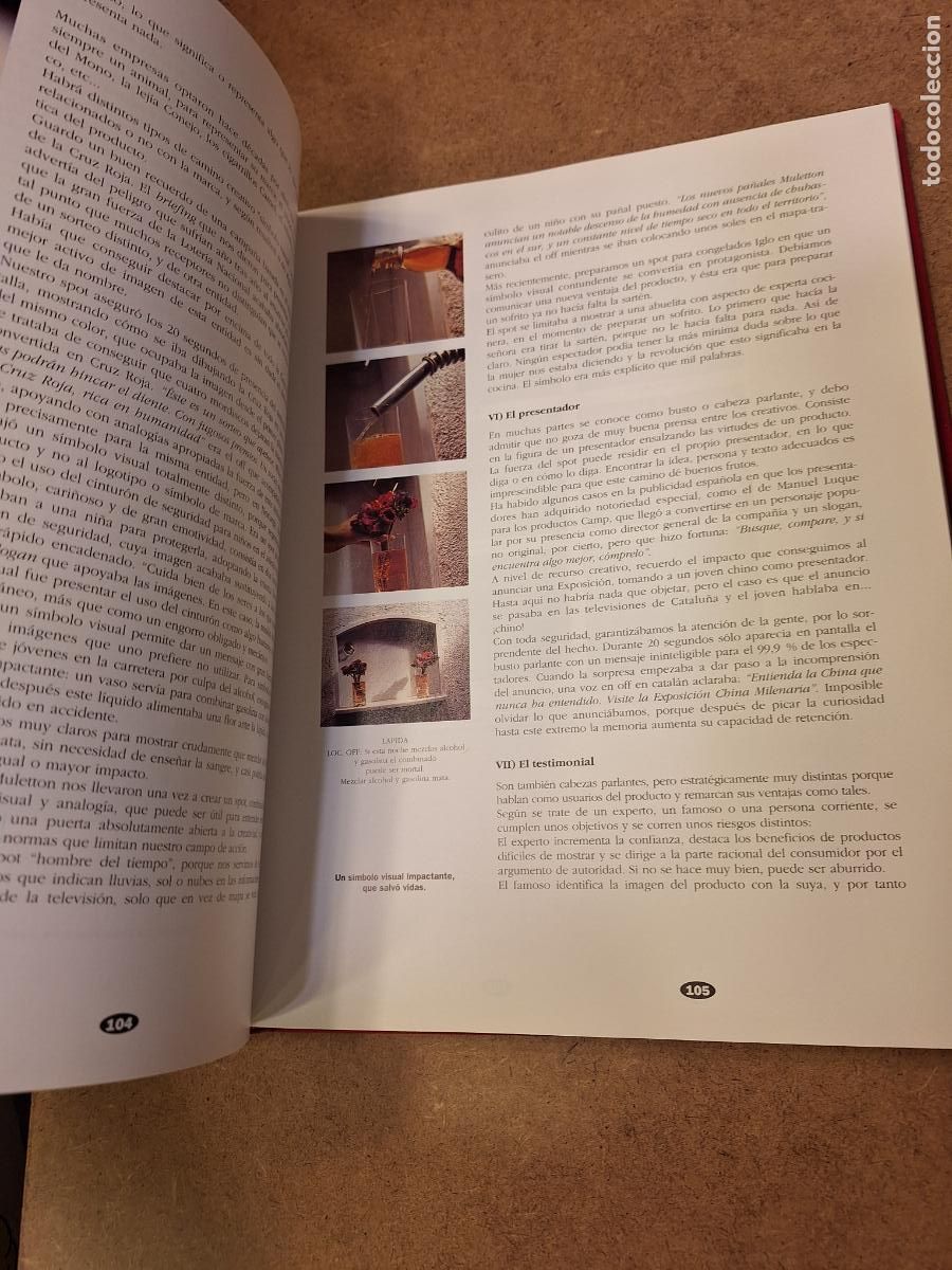 Libros de segunda mano: El libro rojo de la publicidad - Luis Bassat (libro gran formato) - Foto 4