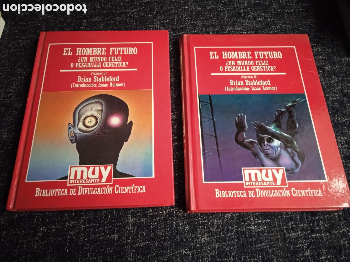 Gebrauchte B&uuml;cher: El hombre futuro, &iquest;un mundo feliz o pesadilla gen&eacute;tica? - 2 TOMOS MUY INTERESANTE