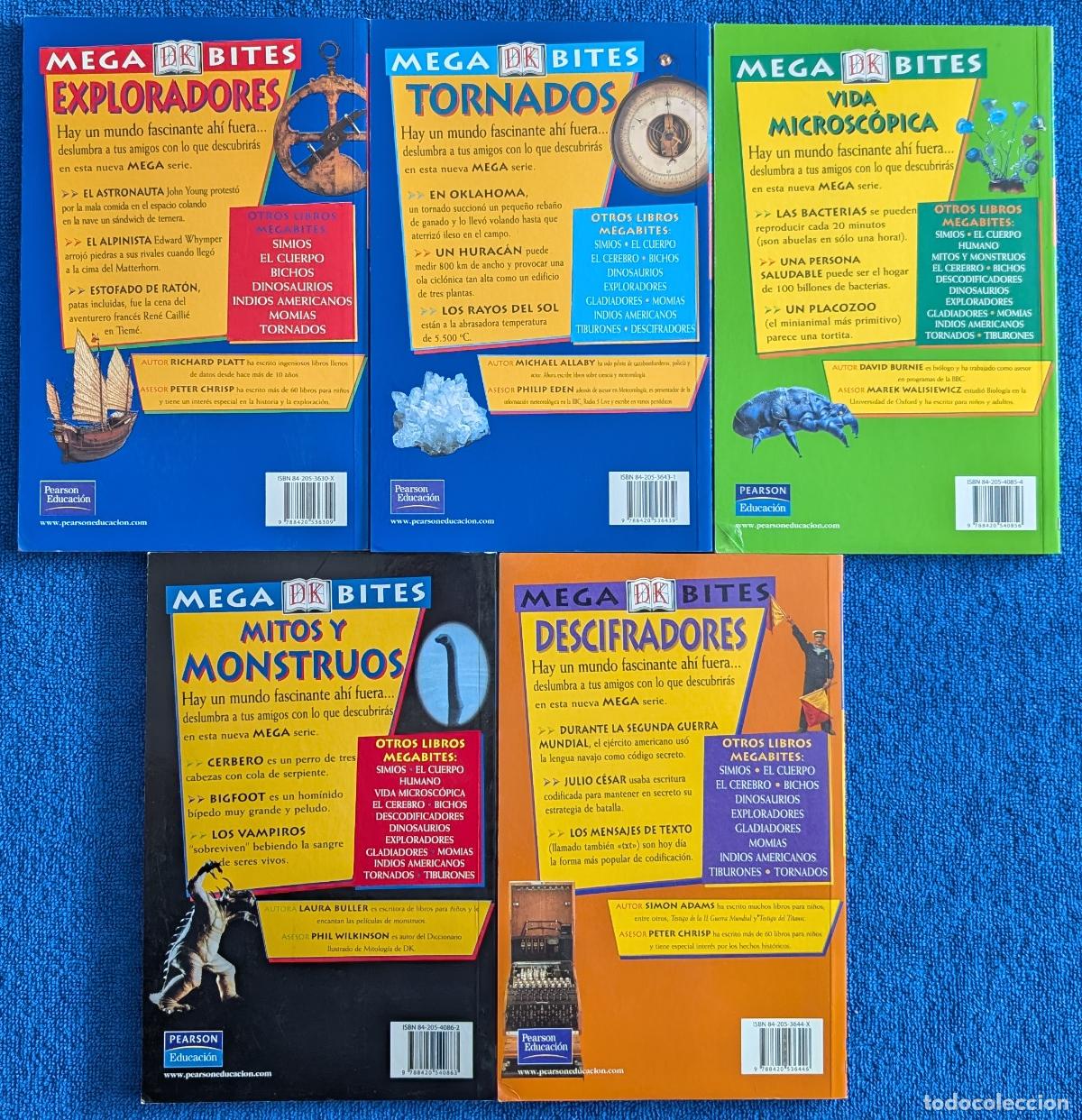 Libros de segunda mano: Lote de 5 t&iacute;tulos de Mega Bites - DK - Alhambra - Pearson Educaci&oacute;n (2003) - Foto 2