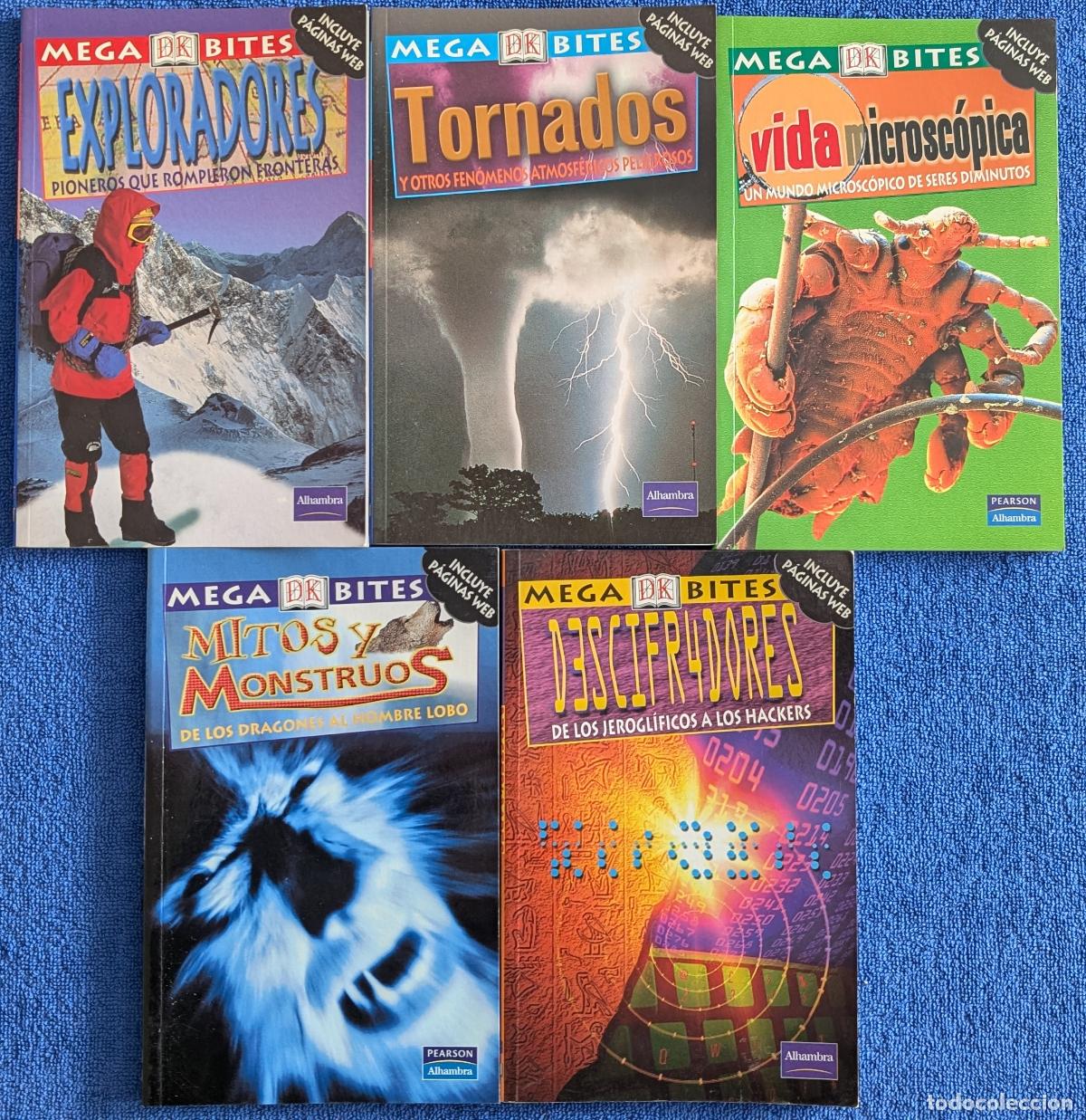 Libros de segunda mano: Lote de 5 t&iacute;tulos de Mega Bites - DK - Alhambra - Pearson Educaci&oacute;n (2003) - Foto 1