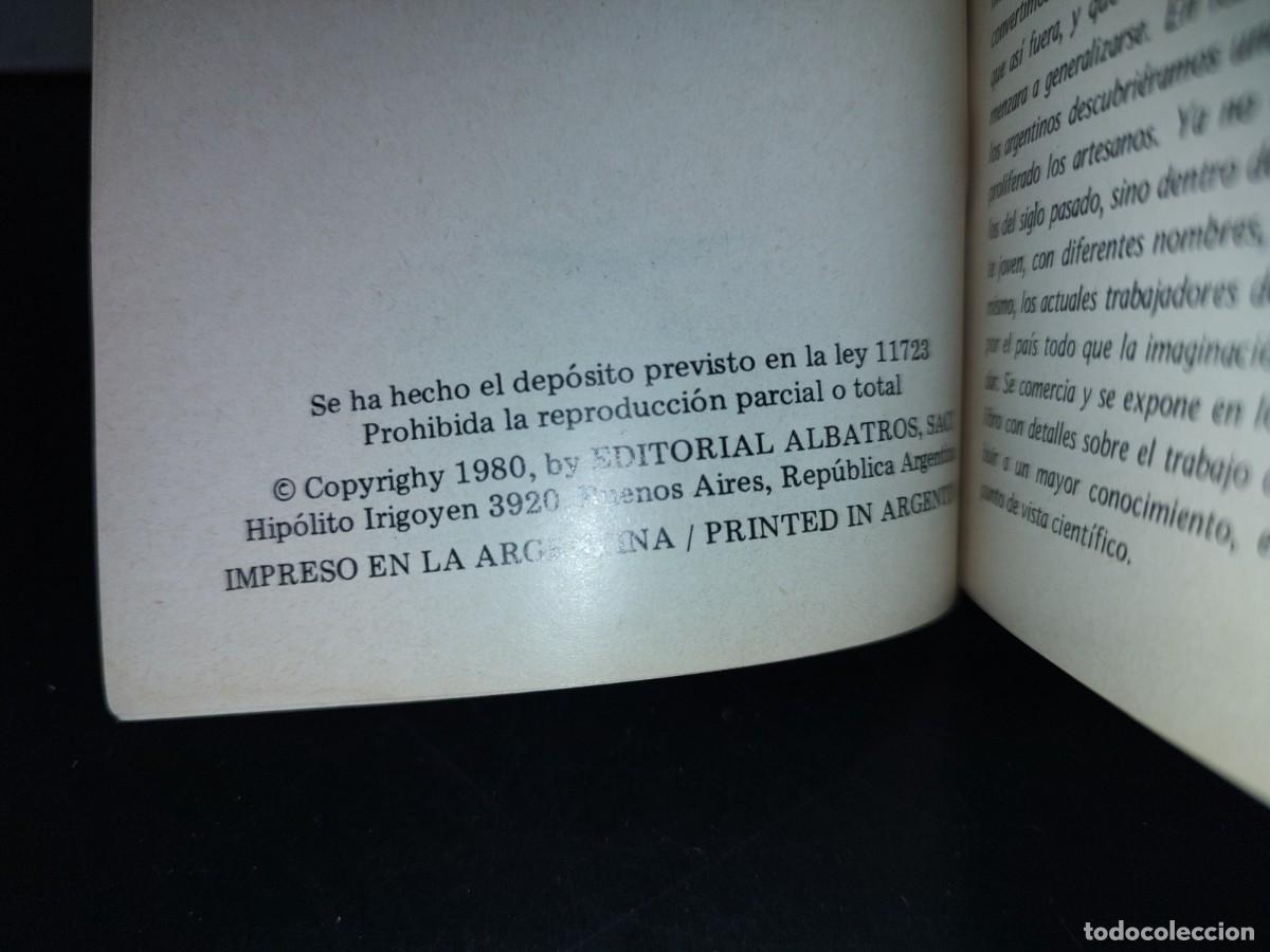 Libros de segunda mano: 143- LIBRETILLO: EL ARTE DE TRABAJAR EL CUERO - MILLER - EDITORIAL ALBATROS - Foto 4