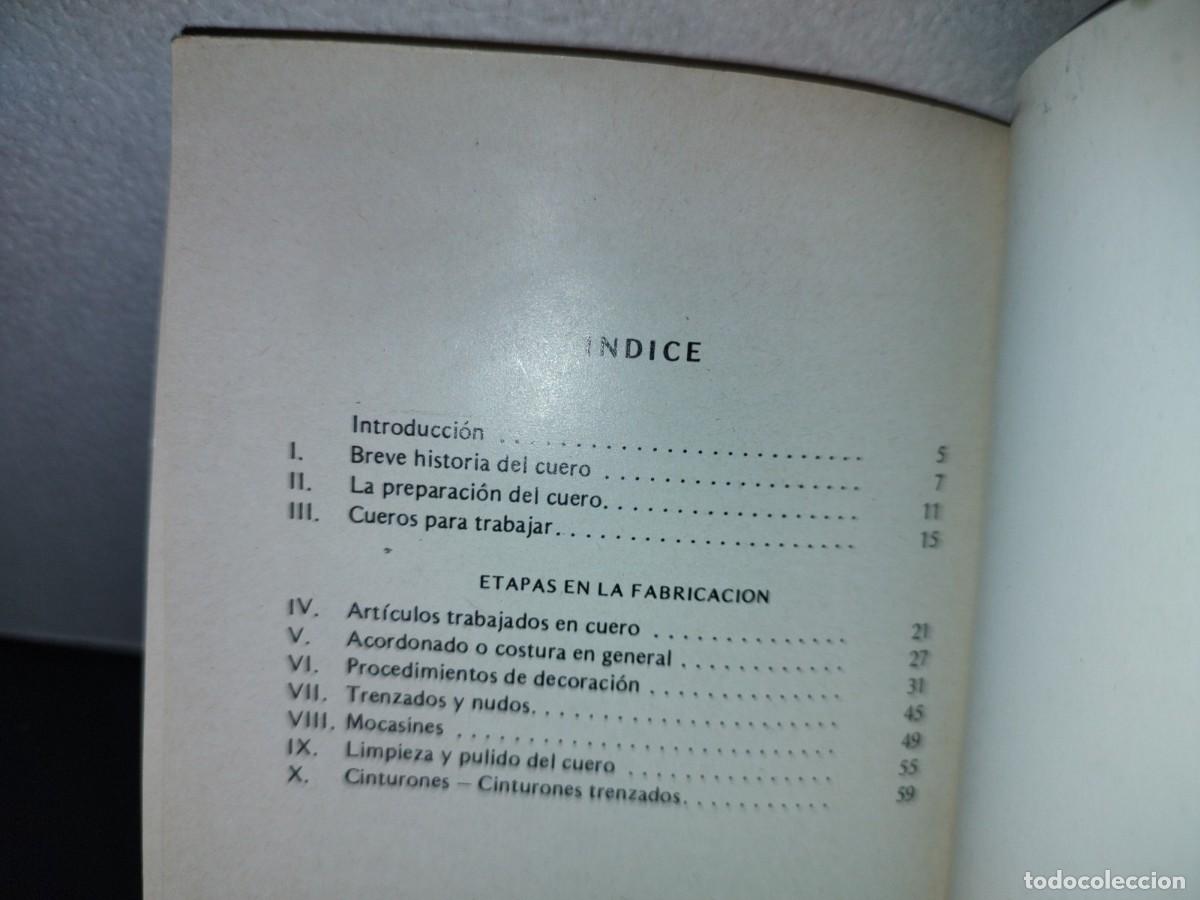 Libros de segunda mano: 143- LIBRETILLO: EL ARTE DE TRABAJAR EL CUERO - MILLER - EDITORIAL ALBATROS - Foto 5