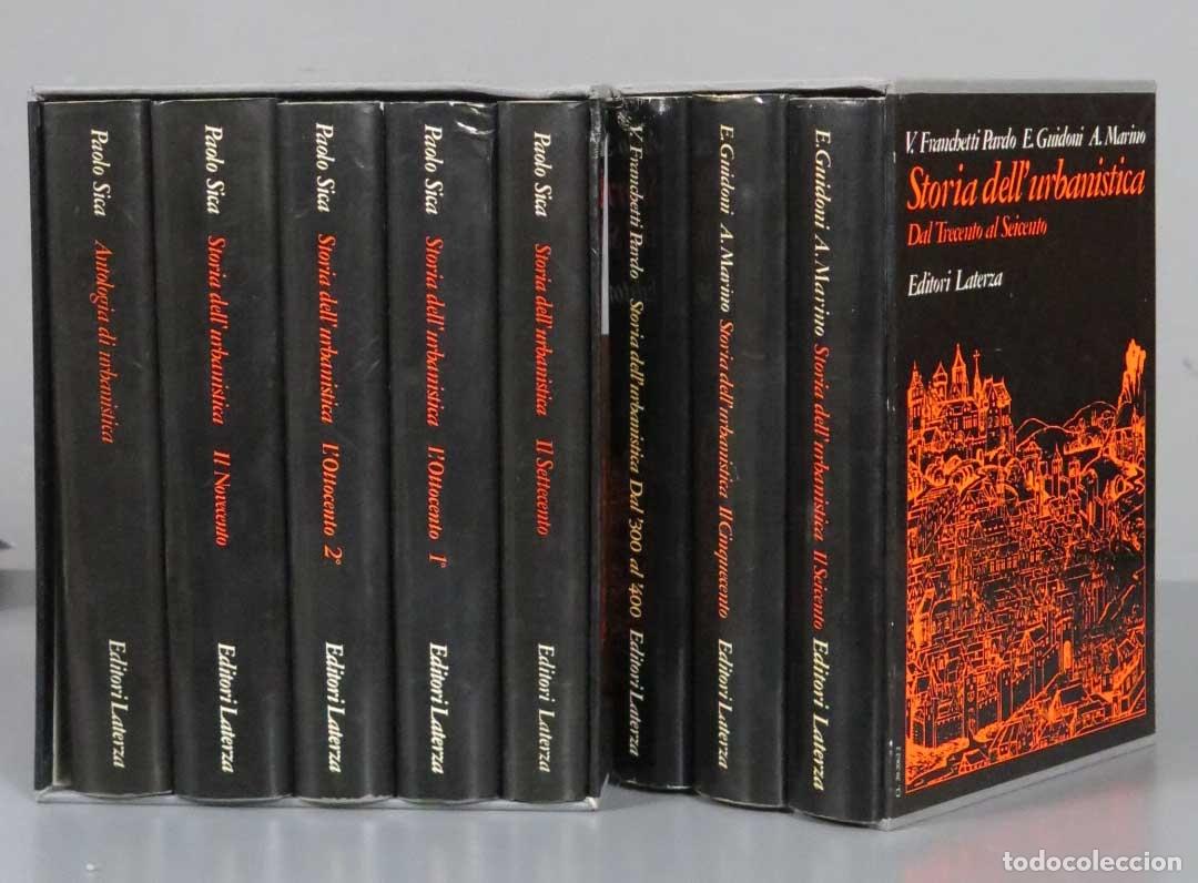 Libros de segunda mano: Storia dell&acute;urbanistica. VV.AA. 8 TOMOS. CON ESTUCHE - Foto 1