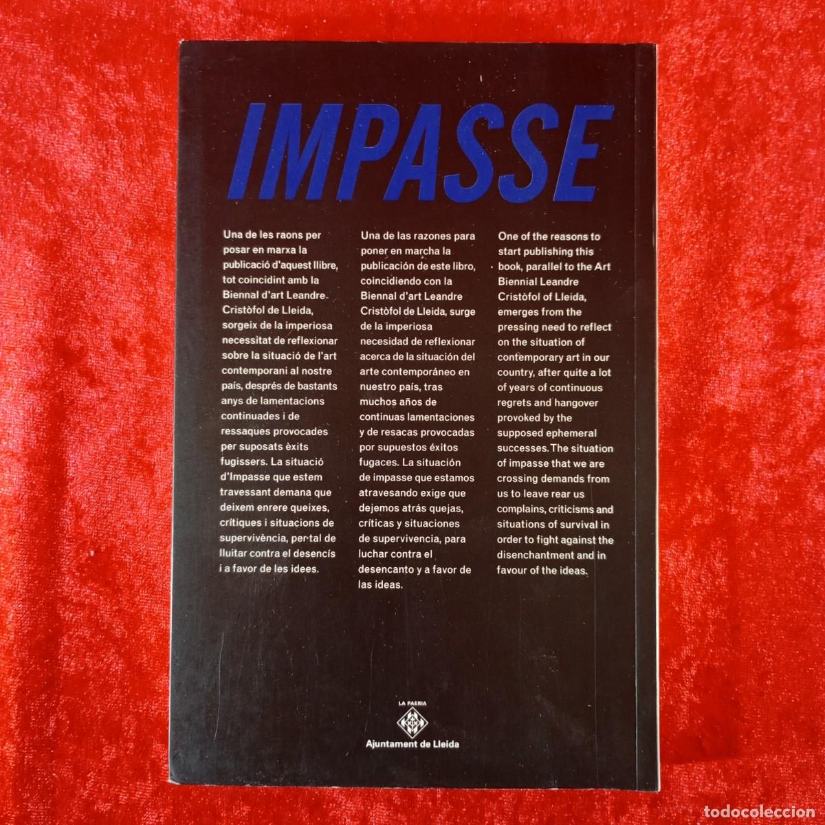 Libros de segunda mano: IMPASSE - GL&Ograve;RIA PICAZO - AJUNTAMENT DE LLEIDA - 1997 / 2836 - Foto 2