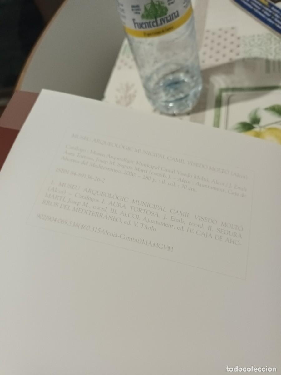 Libros de segunda mano: Libro cat&aacute;logo museu arqueol&ograve;gic municipal Camil Visedo Alcoi - Foto 2