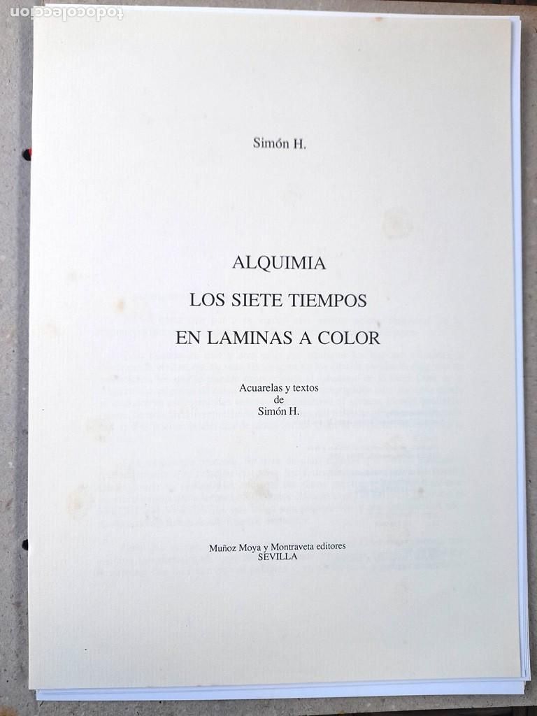Libros de segunda mano: Los Siete Tiempos de la Alquimia, Simon H - Foto 4