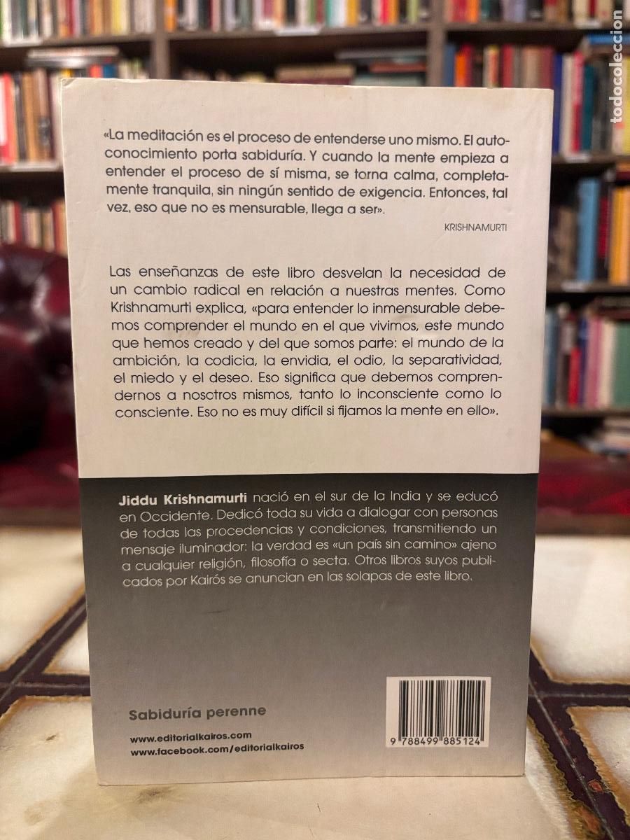 Libros de segunda mano: Descubrir lo inmensurable. Krishnamurti - Foto 2