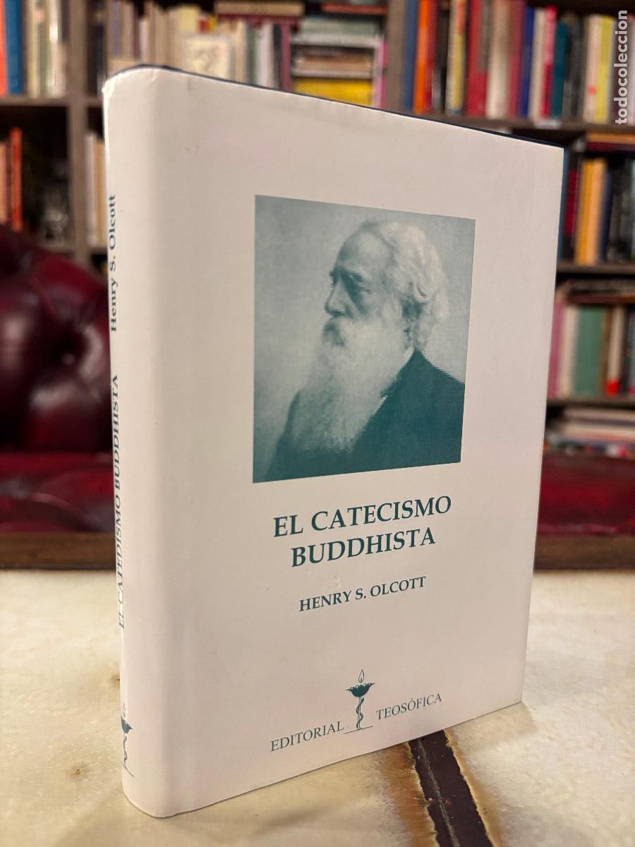 Libros de segunda mano: El Catecismo Buddhista. Henry Olcott. Editorial Teos&oacute;fica - Foto 1