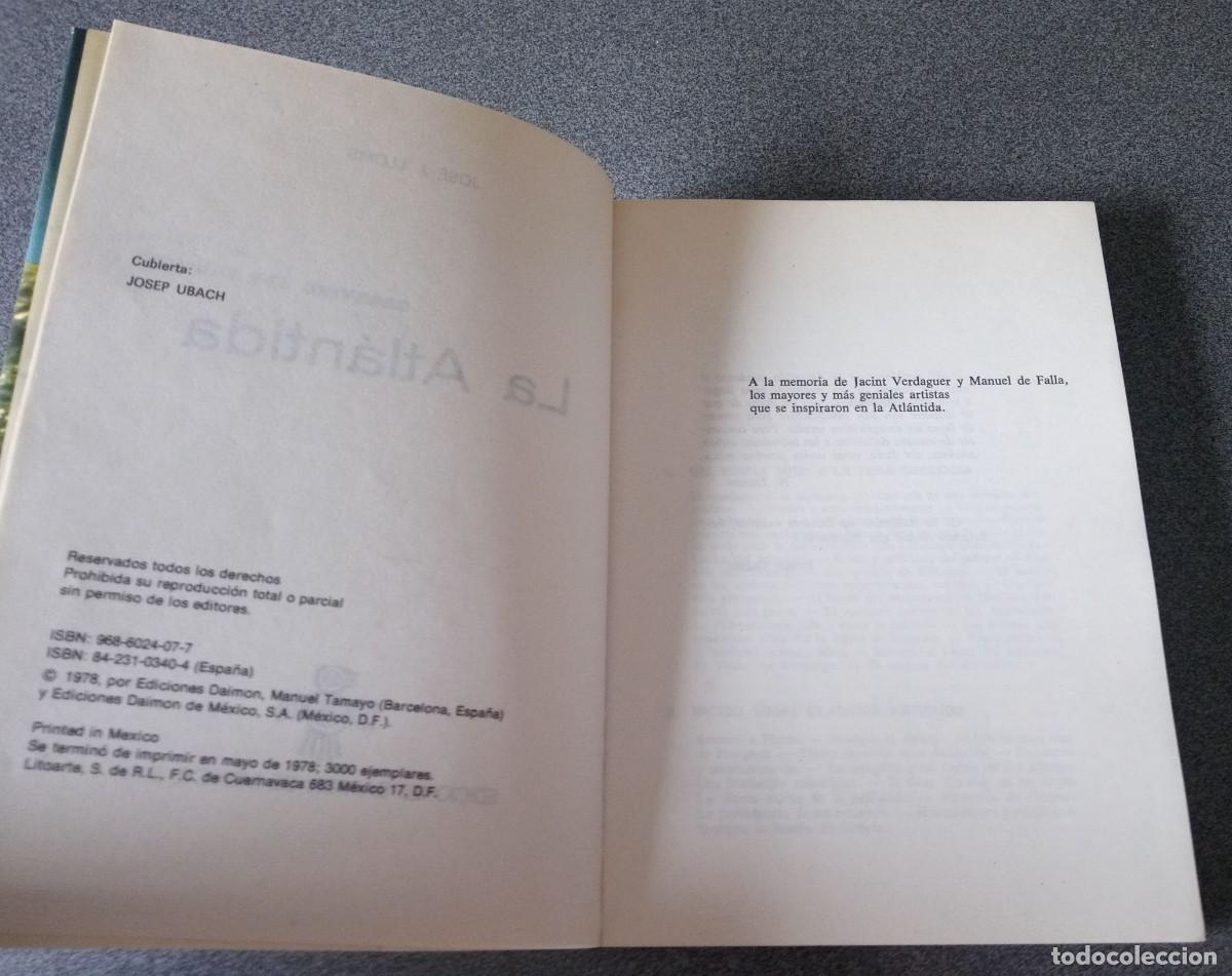 Libros de segunda mano: La Atl&aacute;ntida Jose J. Llopis - Foto 4