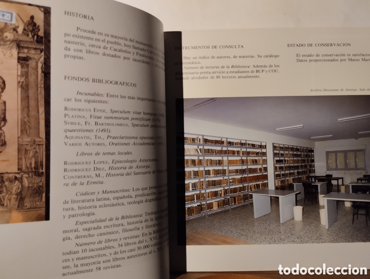 Libros de segunda mano: ARCHIVOS Y BIBLIOTECAS ECLESIASTICAS DE CASTILLA Y LEON - Foto 5