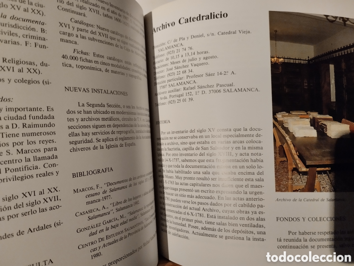 Libros de segunda mano: ARCHIVOS Y BIBLIOTECAS ECLESIASTICAS DE CASTILLA Y LEON - Foto 9