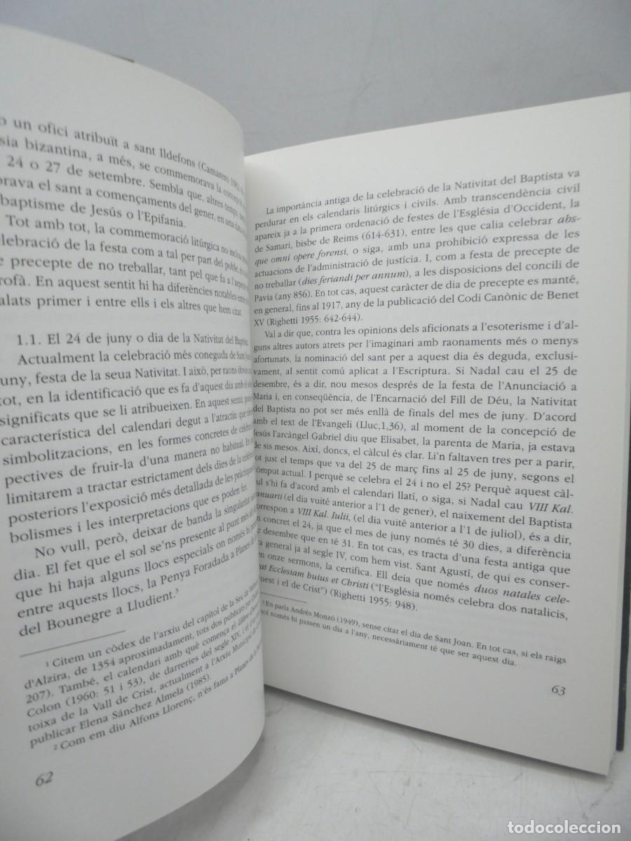 Libros de segunda mano: LA NIT DE SANT JOAN. ALVAR MONFERRER I MONFORT. 2000. PAGS : 270. - Foto 4