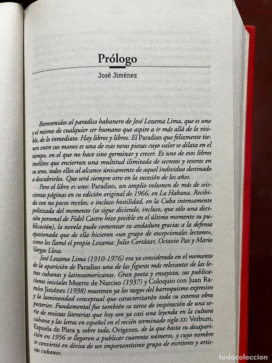 Libros de segunda mano: PARADISO. JOSE LEZAMA LIMA. BIBLIOTECA EL MUNDO. 42. - Foto 6