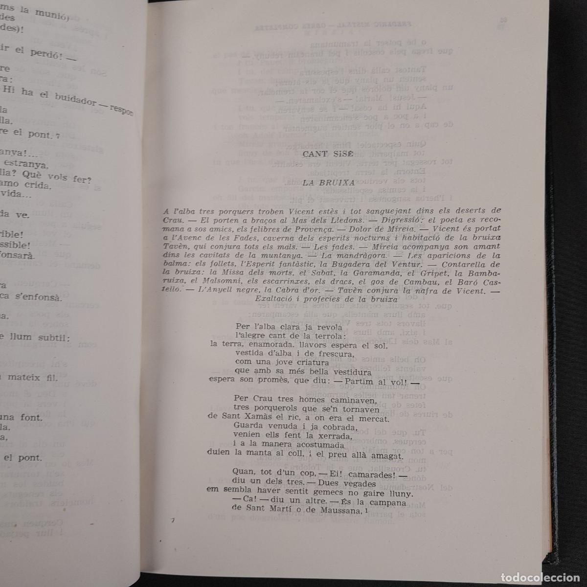Libros de segunda mano: L-773.2. OBRES COMPLETES DE FREDERIC MISTRAL. ED. SELECTA, 1958. - Foto 9