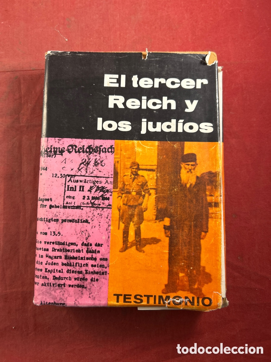 Libros de segunda mano: El tercer Reich y los jud&iacute;os - Foto 1