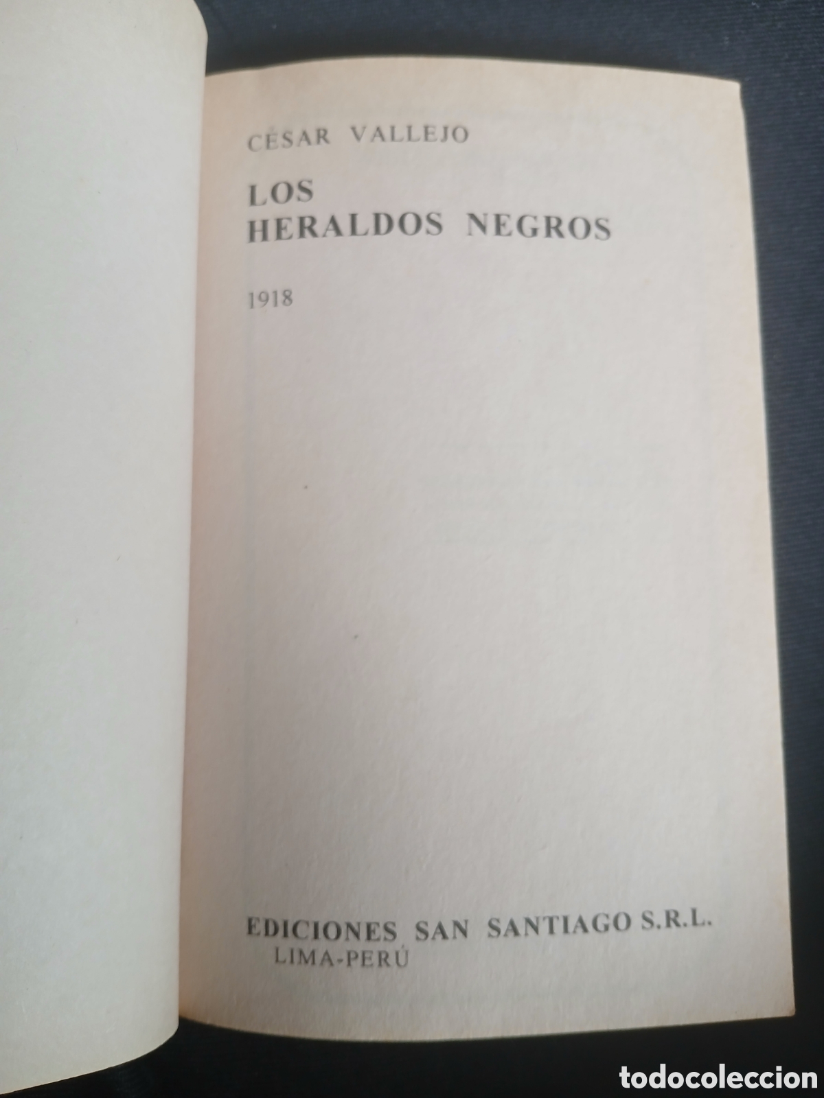 Libros de segunda mano: Los heraldos negros CESAR VALLEJO - Foto 3