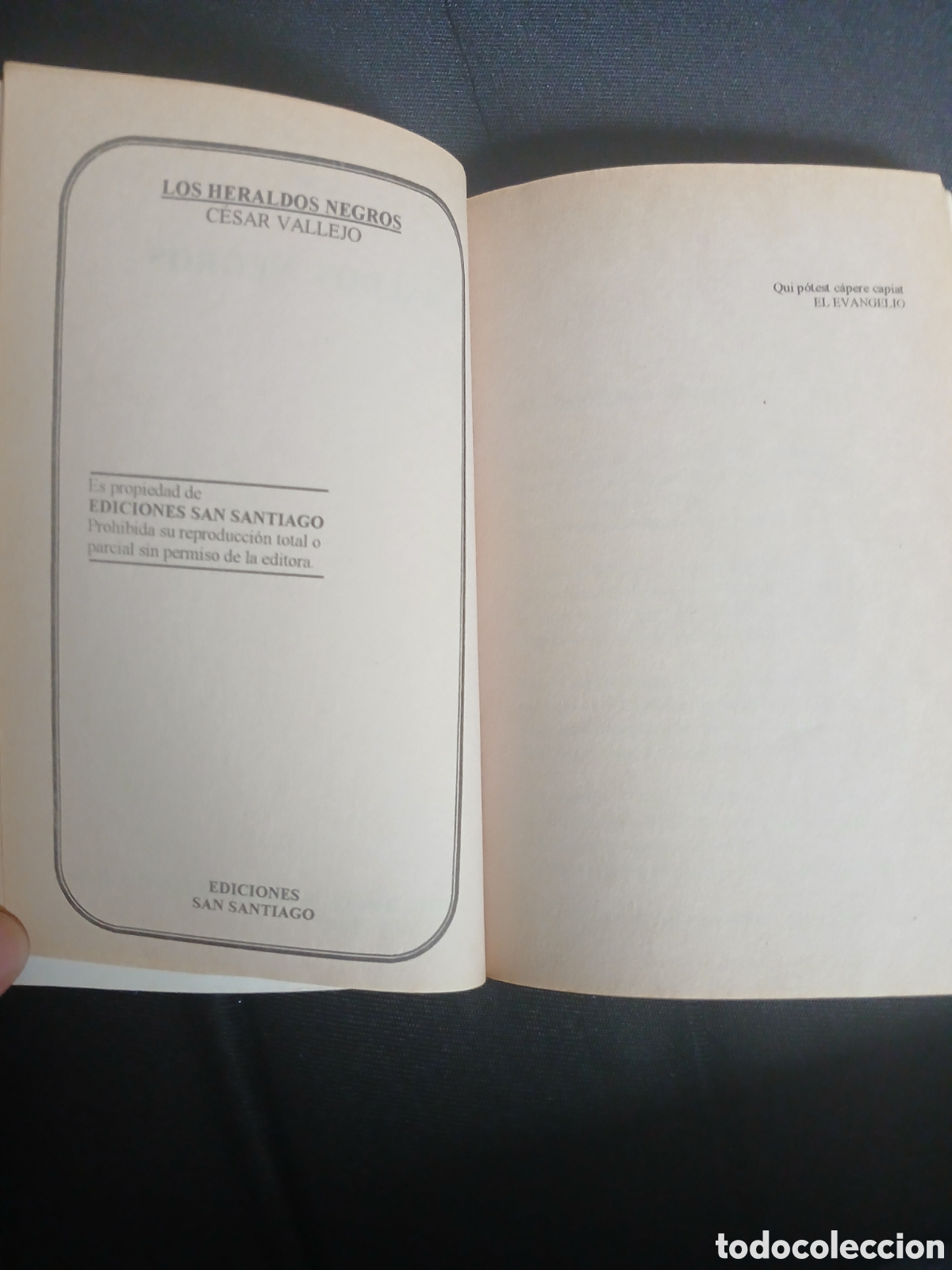 Libros de segunda mano: Los heraldos negros CESAR VALLEJO - Foto 4