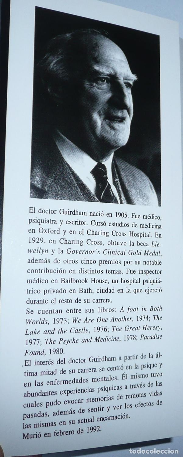 Libros de segunda mano: C&aacute;taros y reencarnaci&oacute;n - Arthur Guirdham (M&aacute;s All&aacute; Libros, 1995) - Foto 3