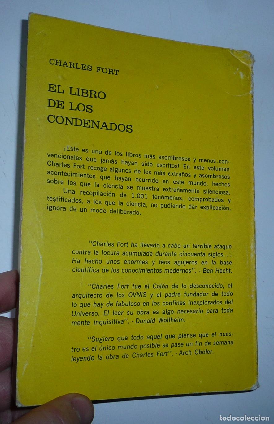 Libros de segunda mano: El libro de los condenados - Charles Fort (Ediciones Dronte, 1977) - Foto 2