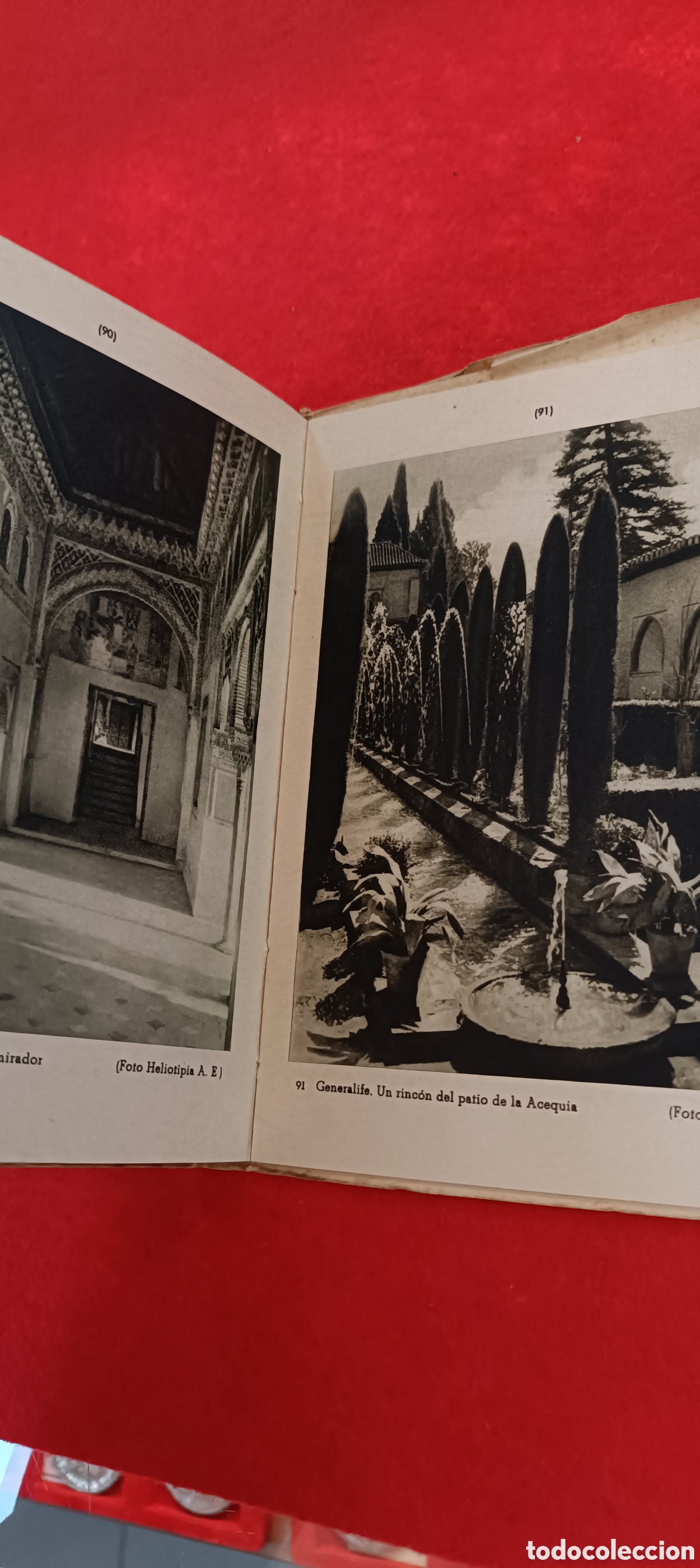 Libros de segunda mano: MARINO ANTEQUERA. LA ALHAMBRA Y EL GENERALIFE. - Foto 8