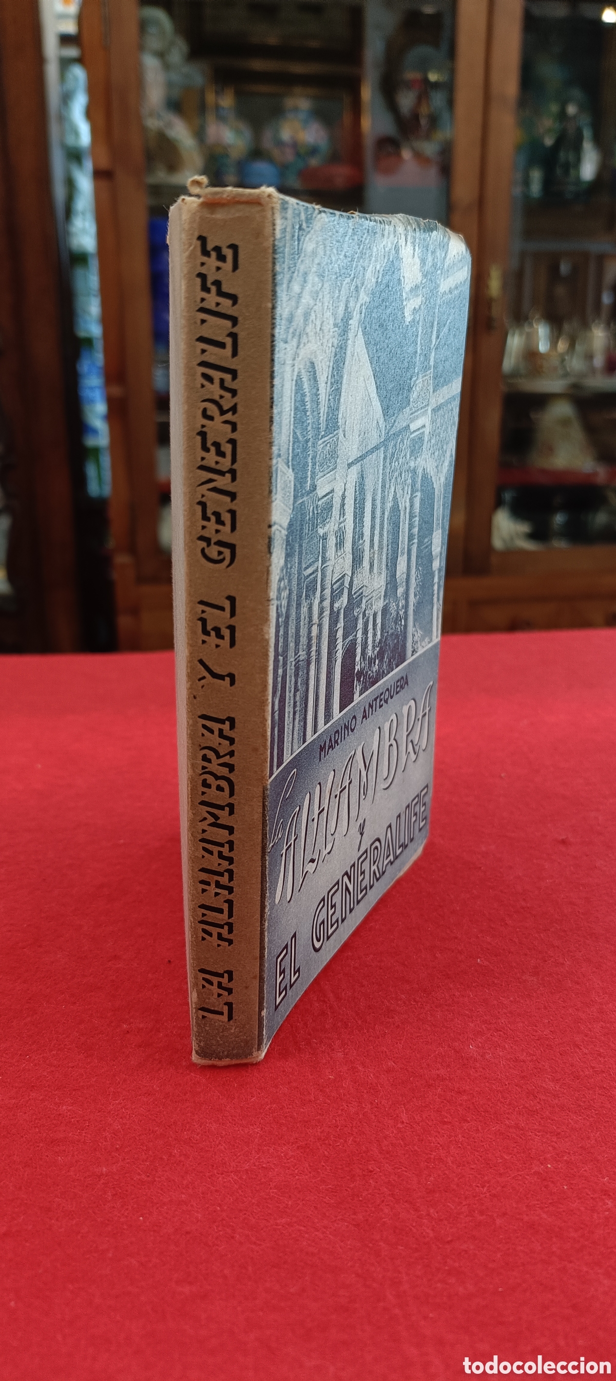 Libros de segunda mano: MARINO ANTEQUERA. LA ALHAMBRA Y EL GENERALIFE. - Foto 1